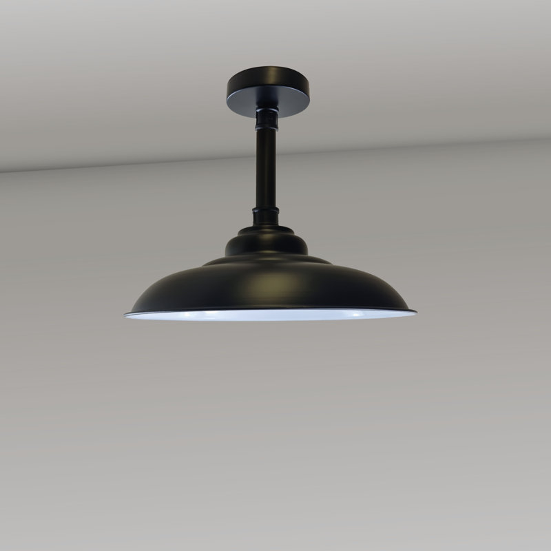 Asuka 1 - Light Black Dome Pendant