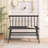 Bamboo Entryway Bench, Farmhouse Dining Bench with Spindle Back Wood Windsor for Foyer Balcony Living Room -1165360790