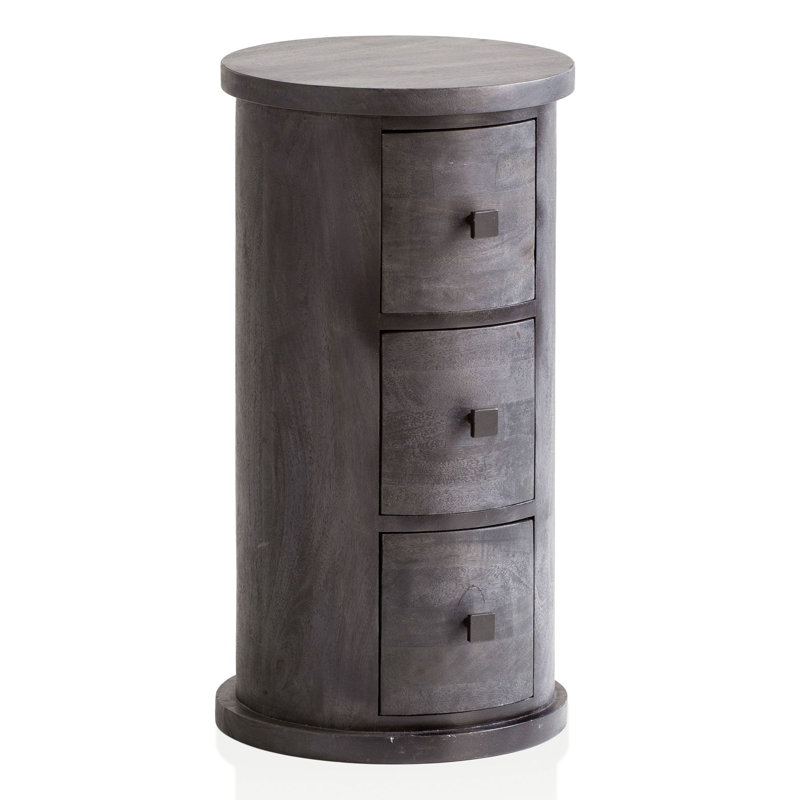 Ameliya Solid Wood 34cm W 3 - Drawer Chest of Drawers