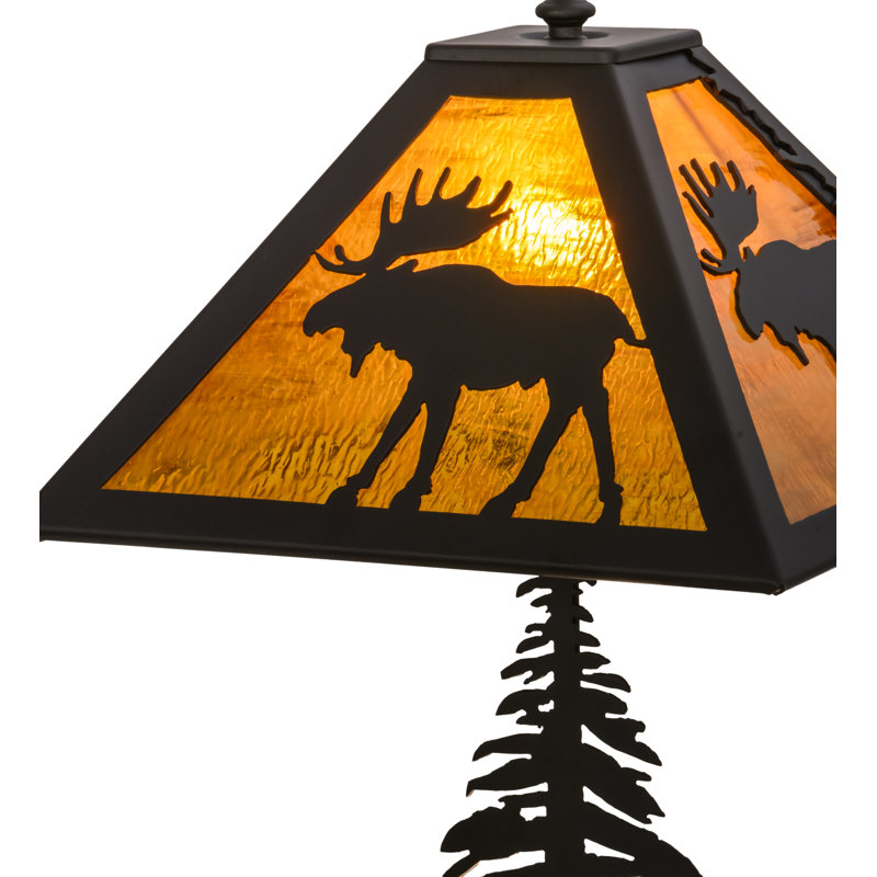 Rustic Lodge Table Lamp