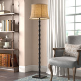 Hafner 62'' Black Traditional Floor Lamp
