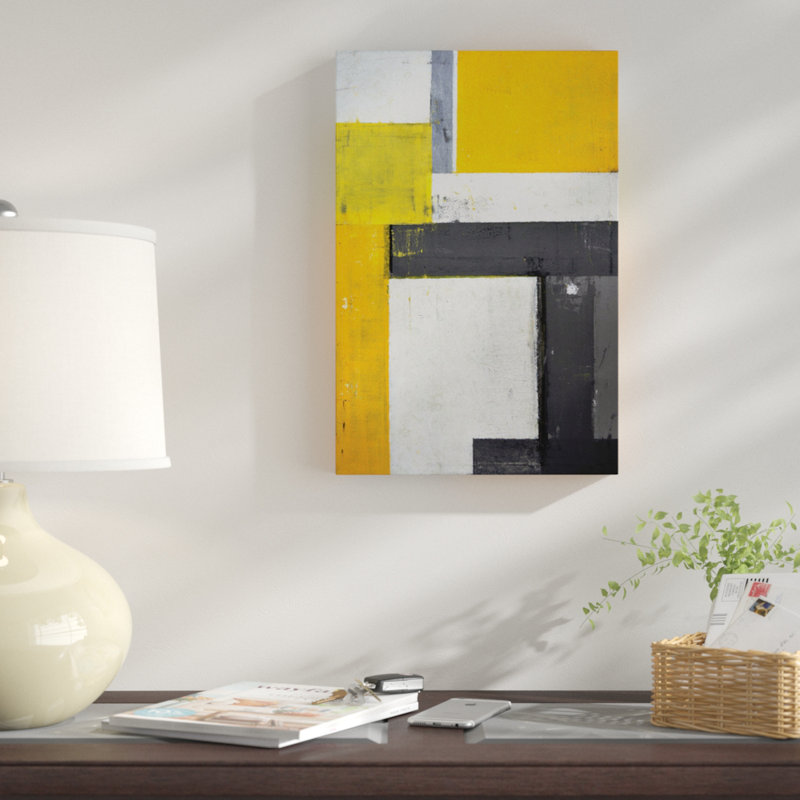 « quoi aller », reproduction sur toile, Toile tendue, Pas de tapis, H 45 po x l 30 po x P 1,5 po