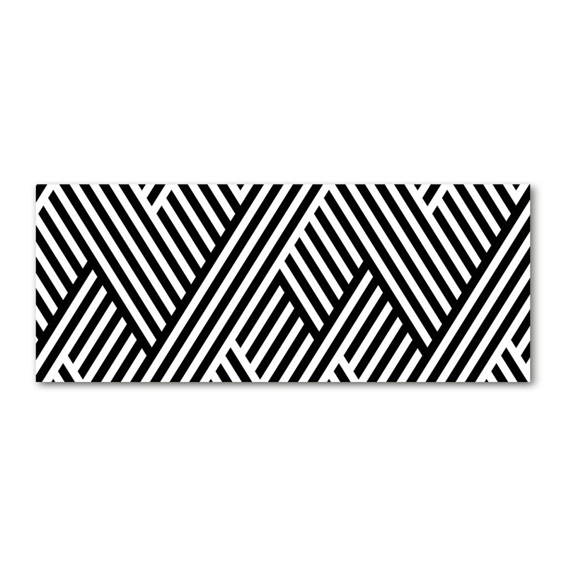 Geometric Background - Print, Canvas, 50cm H x 125cm W x 2cm D