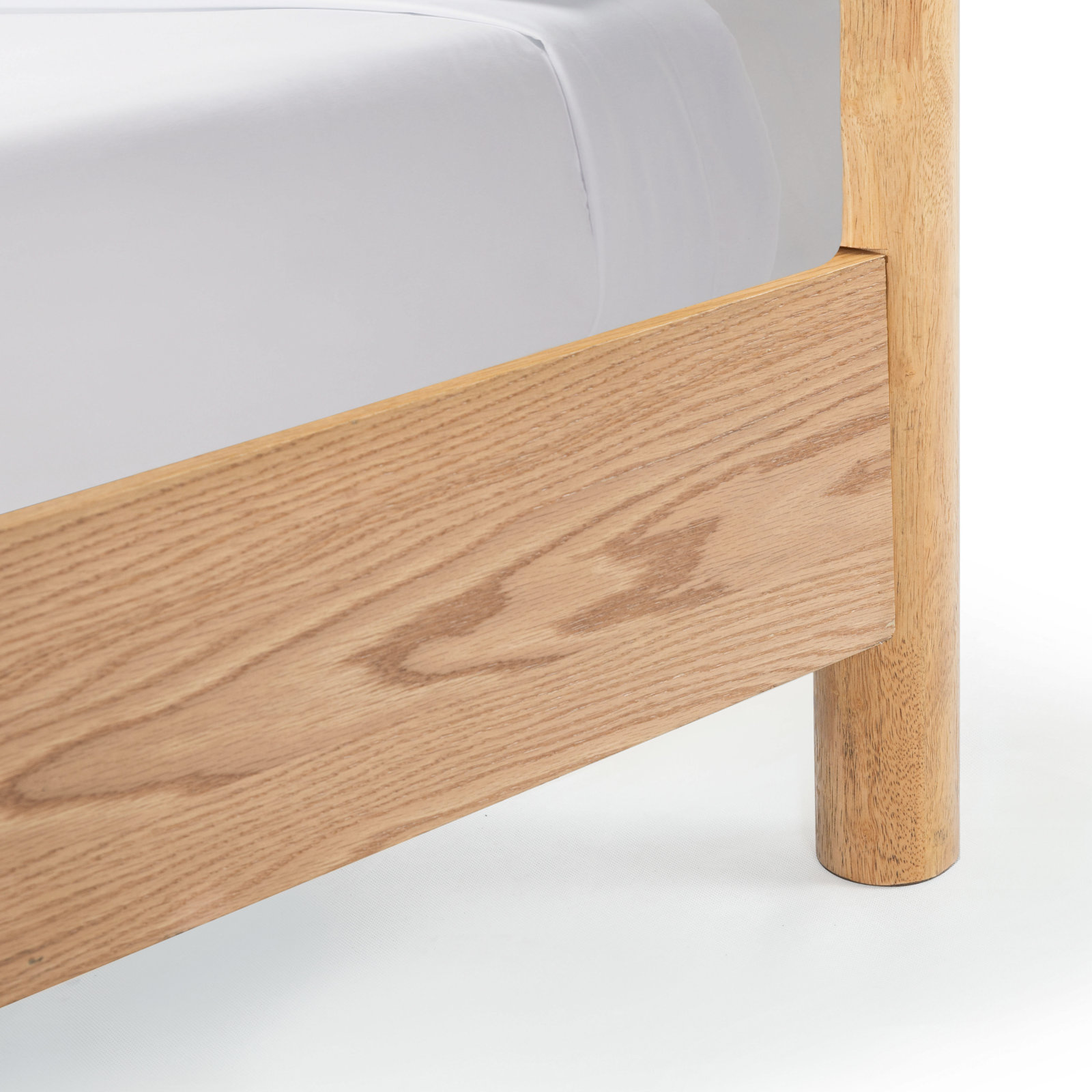 Kaplan Wood Bed, Natural/Beige, Queen