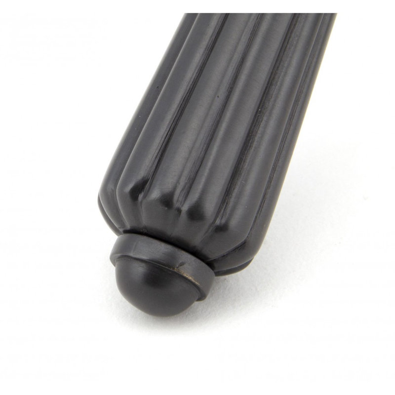 Hinton Lock Door Handle Kit, Aged Bronze