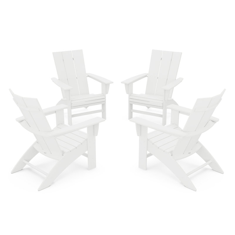 Chaise Adirondack POLYWOOD, Blanc