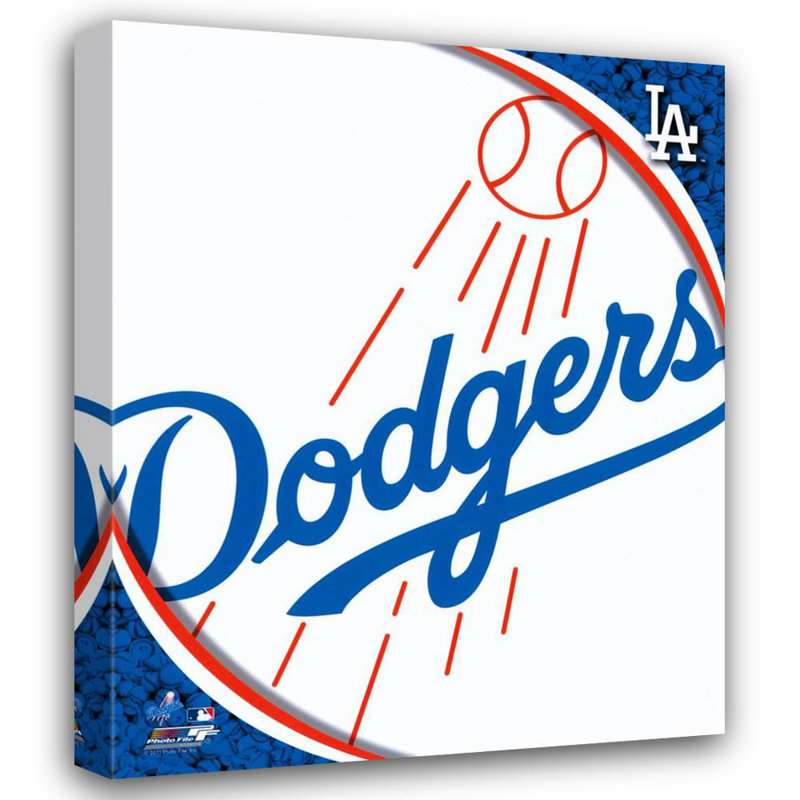 2011 Los Angeles Dodgers Team Logo, 18" H x 15" W