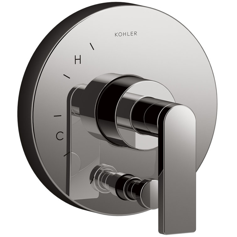 Artifacts® Rite-Temp Pressure-Balancing Valve Trim with Push-Button Diverter and Lever Handle