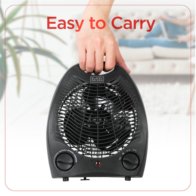  BLACK+DECKER Space Heater with Adjustable Thermostat