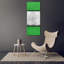 Green Wall - Wrapped Canvas Print