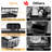 Removable Draining Board Kitchen Dish Rack,Metal Dish Drying Rack,Plate Rack,Extra Large Capacity Dish Drainer