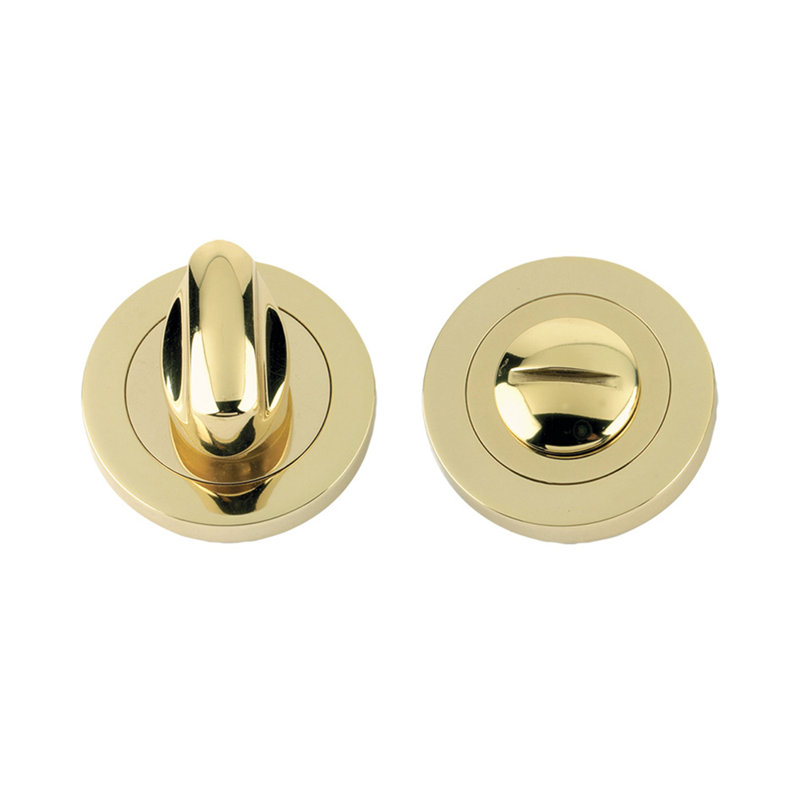 Turn and Release, Polished Brass