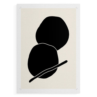 Sticks & Stones I V30 Framed Print -Canvas Print Only - NOT FRAMED