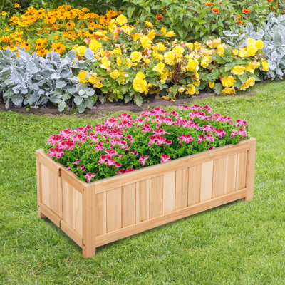 Landrie Wood Planter Box