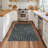 Machine Washable Rug Modern Plaid Rug Soft Area Rug Non Slip Soft Thin Rug Low Pile Foldable Rug for Living Room, Bedroom, Dining Room-622617418