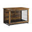 Meuble de caisse pour chien Emberli, table d'appoint latérale, chenil en bois moderne pour chiens d'intérieur-432259342-433057689