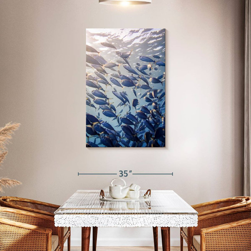 Brampt Curacao Fish, 45" H x 30" W
