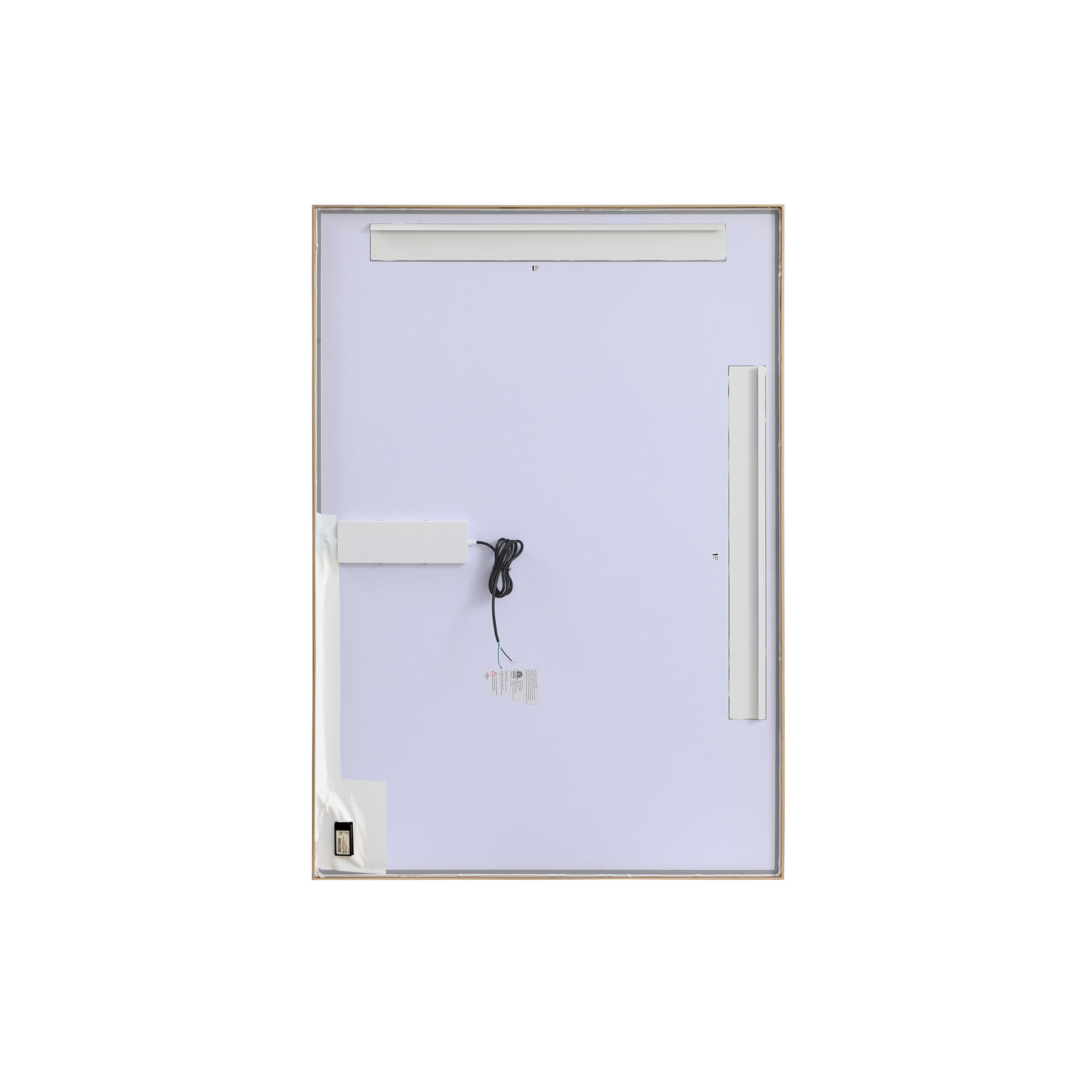 Piche Aluminum Mirror, Brass, 42" x 60"