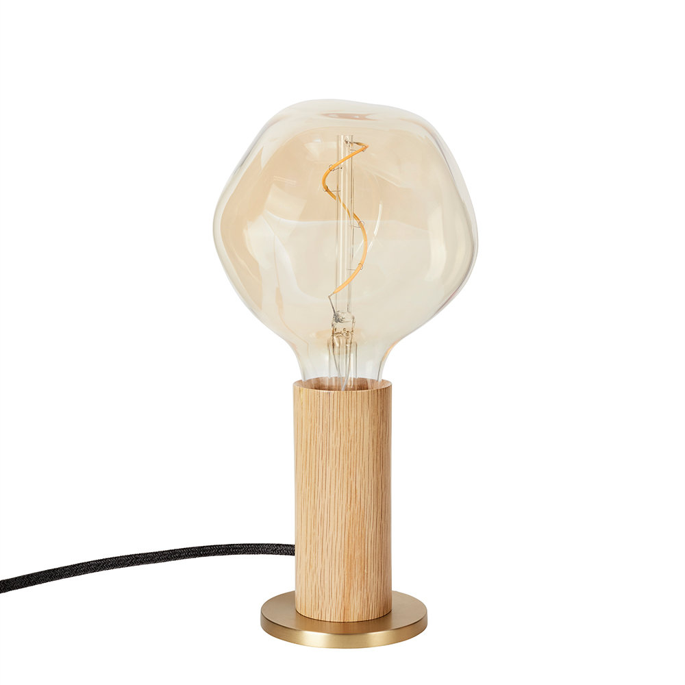 Knuckle Novelty Lamp, Oak