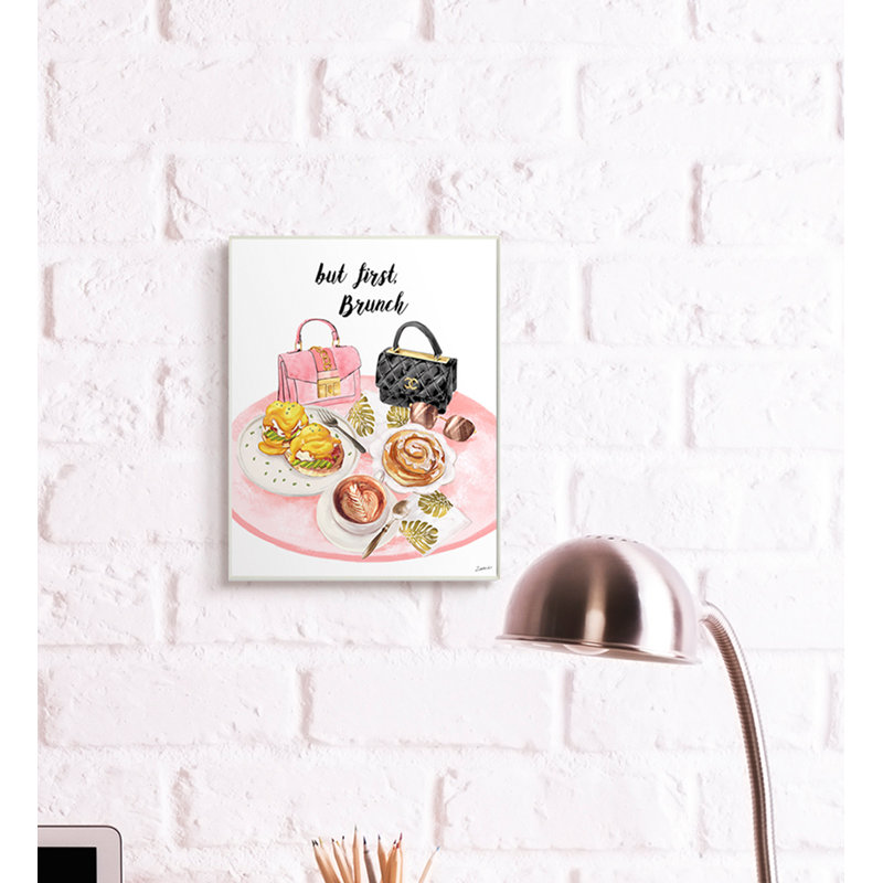 Table de petit déjeuner But But Brunch, H 15 po x l 10 po, Plaque de bois