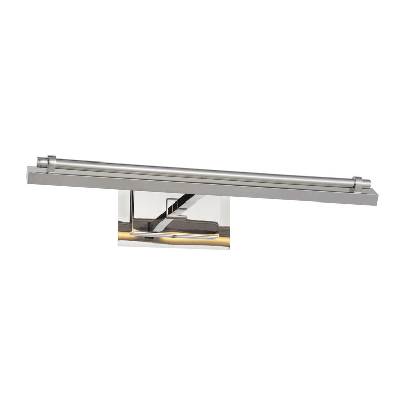 Kal Dimmable LED Wall Mounted Picture Light, Polished Nickel