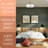 Razik Fabric Semi Flush Mount