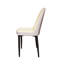 Table de salle à manger de style moderne avec 4 chaises multifonctionnelles en polyuréthane, surface de teinture, esthétique médiévale facile à installer, rembourrage en éponge