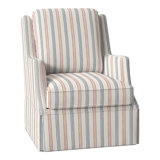 Savannah 31.5" W Swivel Wingback Chair
