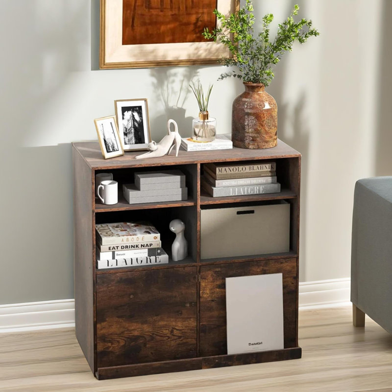 Sisodiya 90cm H x 90cm W Corner Bookcase