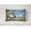 Coussin lombaire intérieur/extérieur pour bateau gris