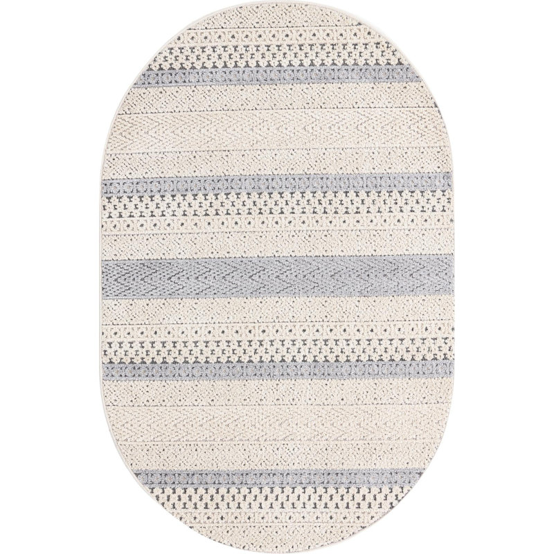 Britnie Indoor Rug, Oval 4' x 6'