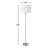 Rossdale 63 " Traditional Floor Lamp