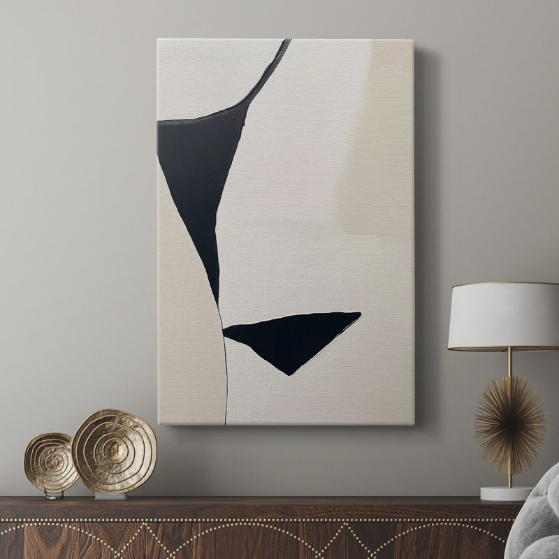 ABSTRACT Series DCXLIV - Cavas de galerie sur mesure, H 48 po x l 32 po