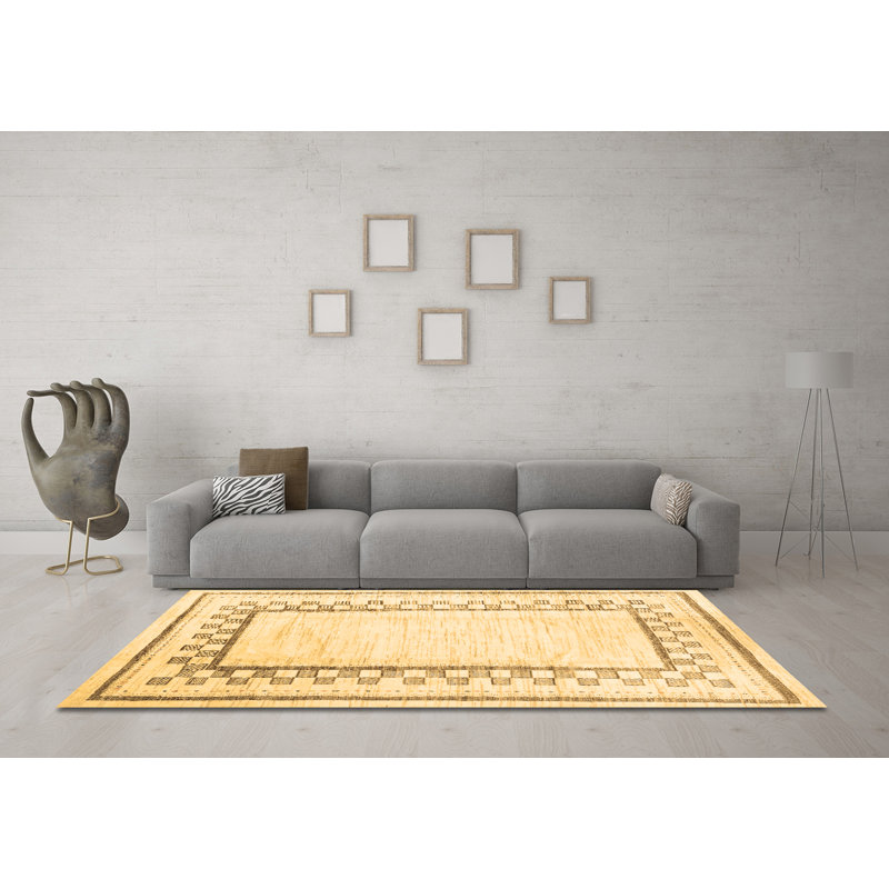 Roddney Performance Oriental Indoor Rug, Square 7'
