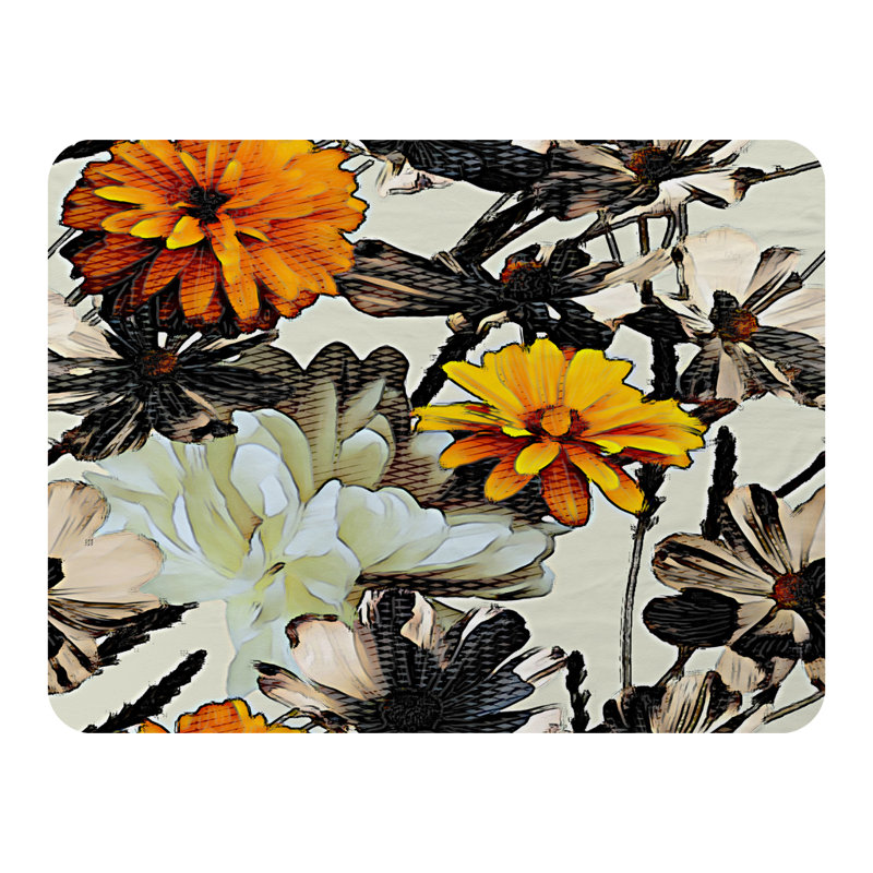 Ruvalcaba Floral Blanket