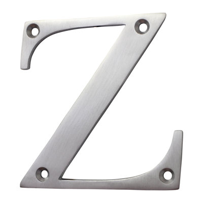 3'' H Brass House Letter