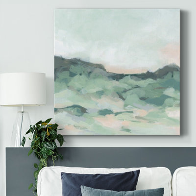 Mint Vista I-Gallery Wrapped Canvas