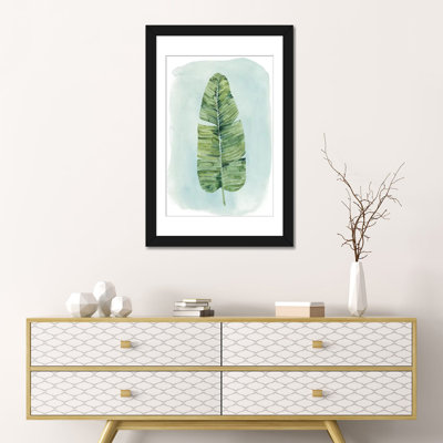«Paradise Palm Leaves IV», impression sur toile