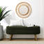 Banc de rangement repose-pieds ovale-616295768