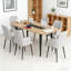 Table de bureau contemporaine en forme de bateau