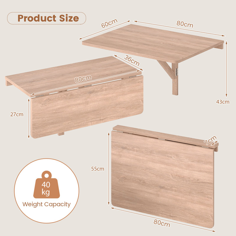 Foldable Floating Desk