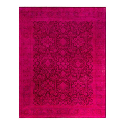 Overyed One-of-a-Kind Rectangle 9'1" X 11'5" Hand Knotted Area Rug