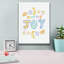  «Scatter Joy» par Club Daydream, art mural sur toile, 12 po x 16 po-998051651