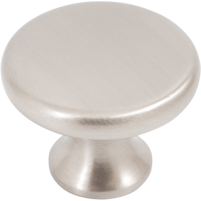 Poignée ronde Telluride, Nickel satiné