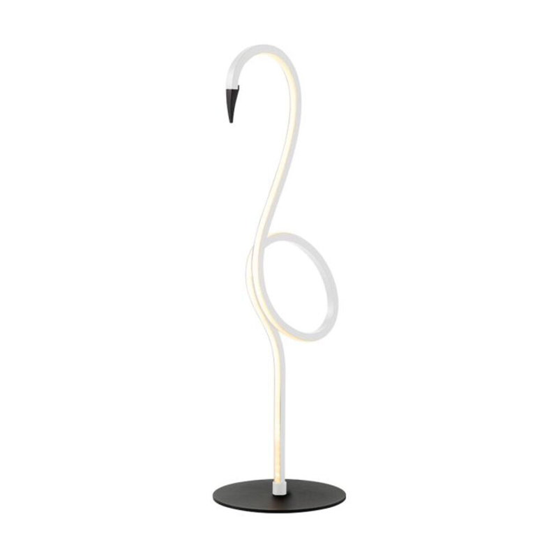 Flamingo LED Table Lamp, Black/White