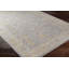 Tapis oriental en polyester tissé à la machine Don gris ardoise / gris / or-500105944