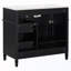 Meuble-lavabo autoportant avec tiroirs et tablette-823439217