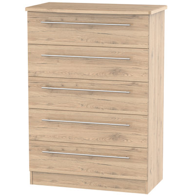 Fully Assembled Lyndale 5 Drawer Chest