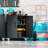 Ancy Lockable Garage Storage Cabinet with Wheels