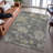 Premium Machine Washable Konopka AMF1108 Global Rug-1415737533